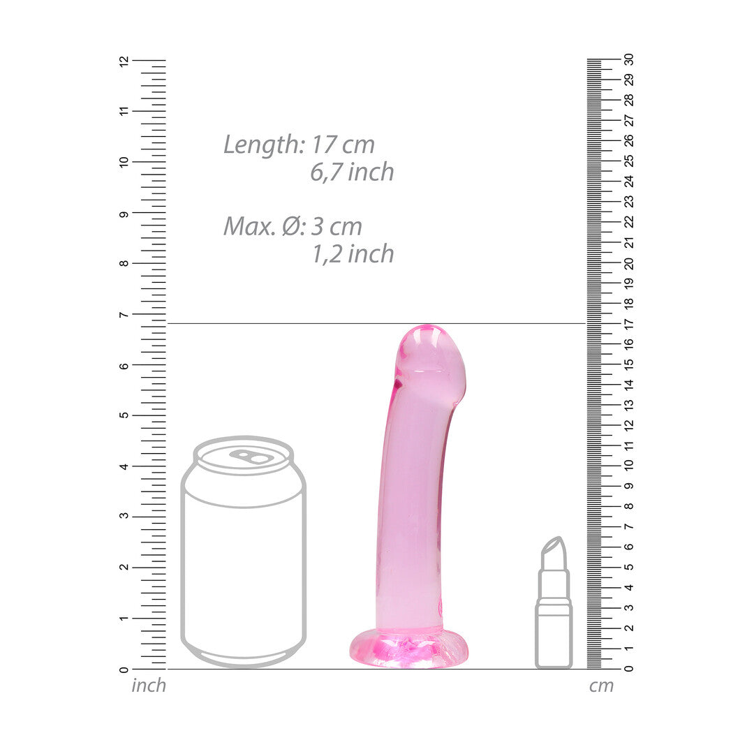 RealRock Non-Realistic Dildo With Suction Cup 7" / 17 cm