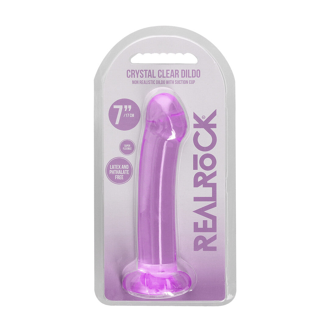 RealRock Non-Realistic Dildo With Suction Cup 7" / 17 cm