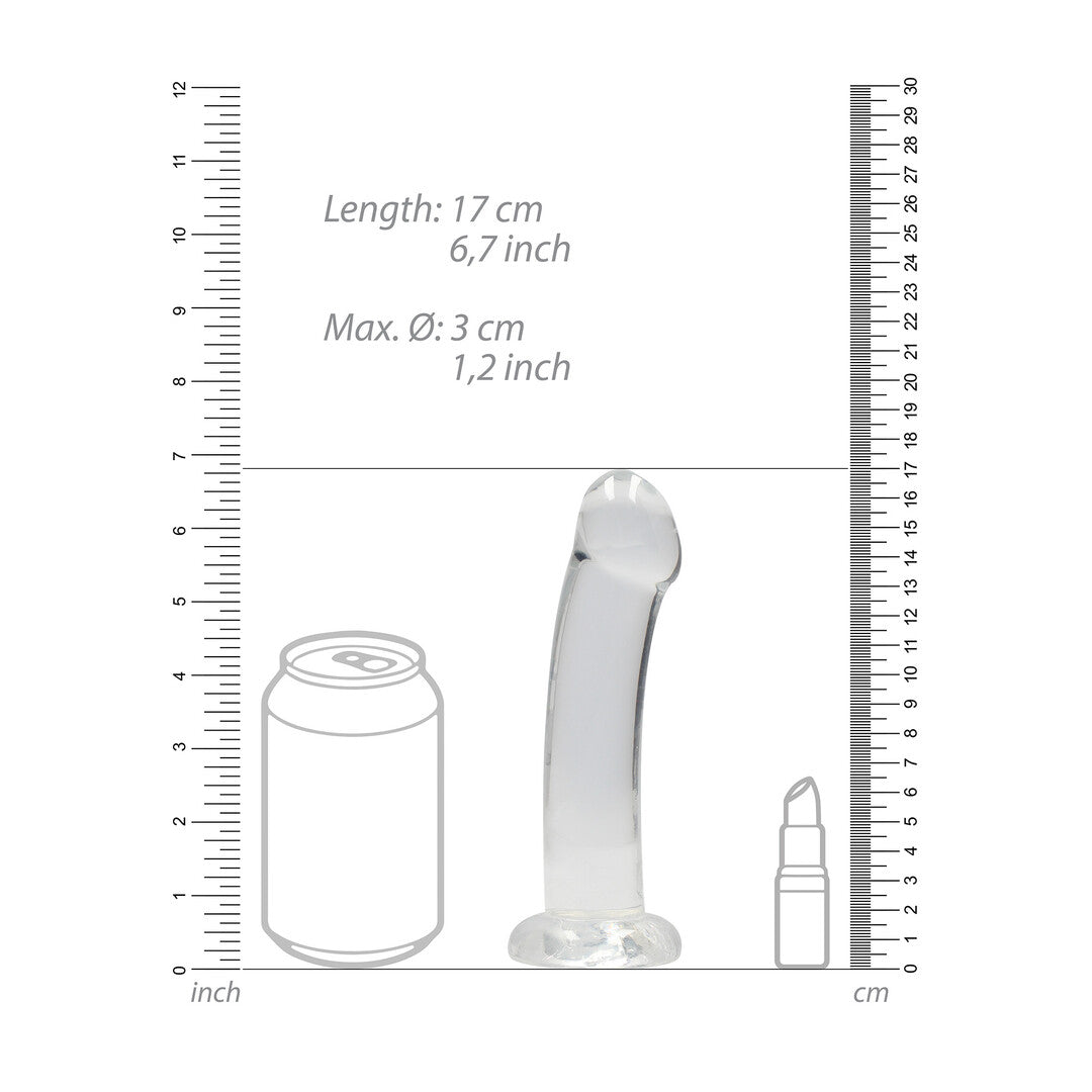 RealRock Non-Realistic Dildo With Suction Cup 7" / 17 cm