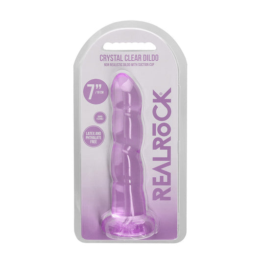 RealRock Non-Realistic Dildo With Suction Cup 7" / 17 cm