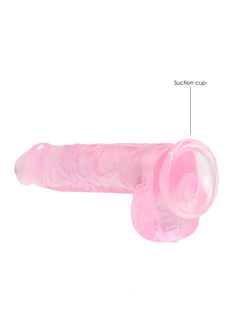 RealRock Realistic Dildo With Balls 6" / 15 cm