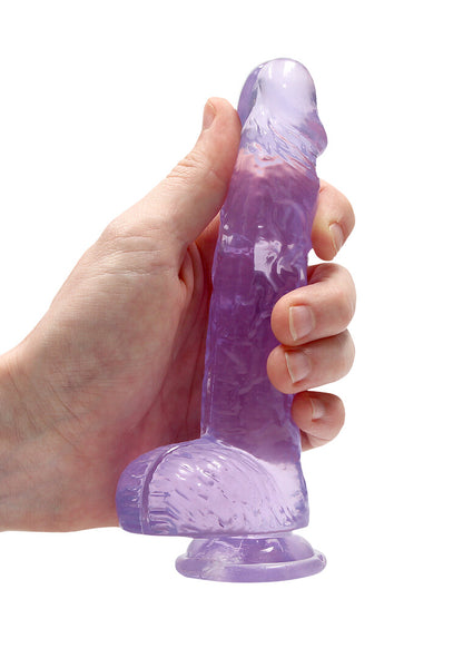 RealRock Realistic Dildo With Balls 6" / 15 cm