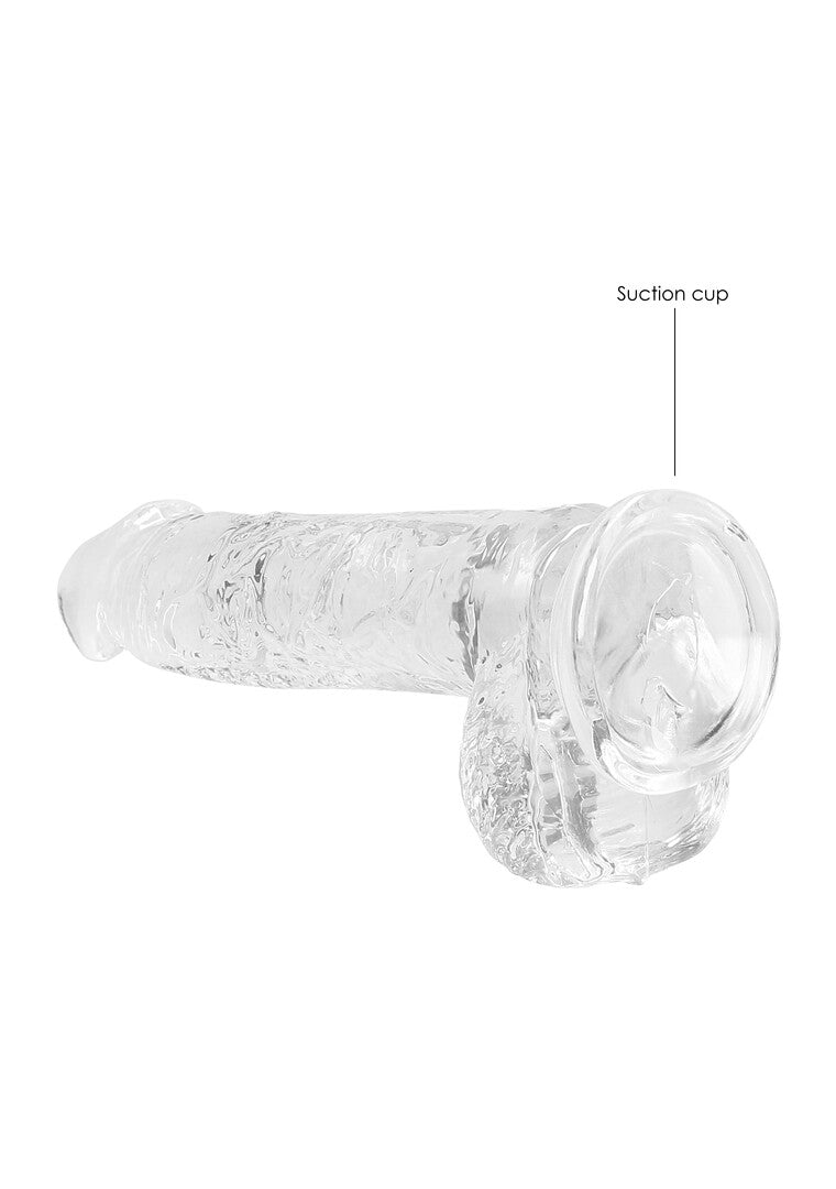 RealRock Realistic Dildo With Balls 6" / 15 cm