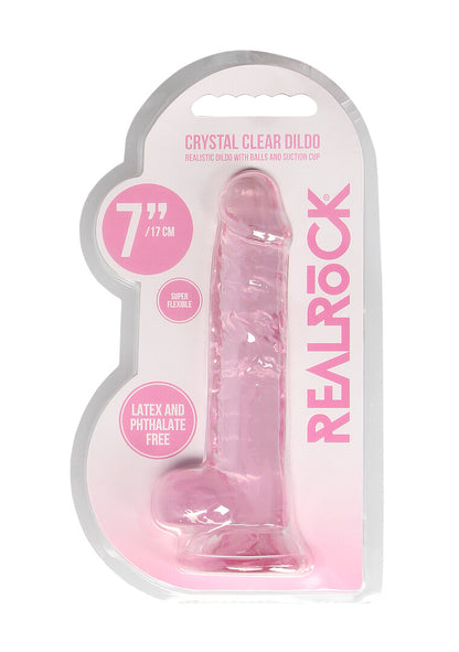 RealRock Realistic Dildo With Balls 7" / 18 cm