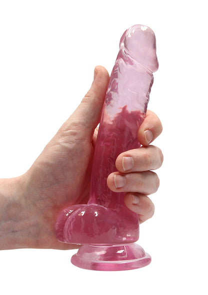 RealRock Realistic Dildo With Balls 7" / 18 cm