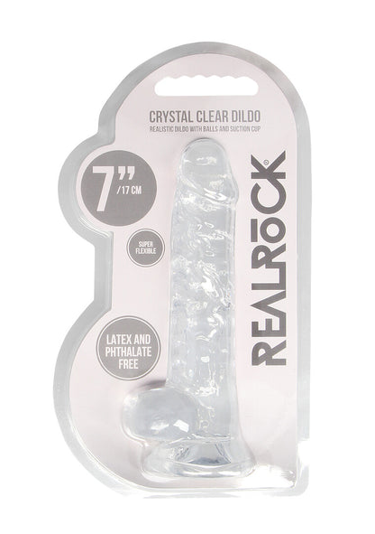 RealRock Realistic Dildo With Balls 7" / 18 cm