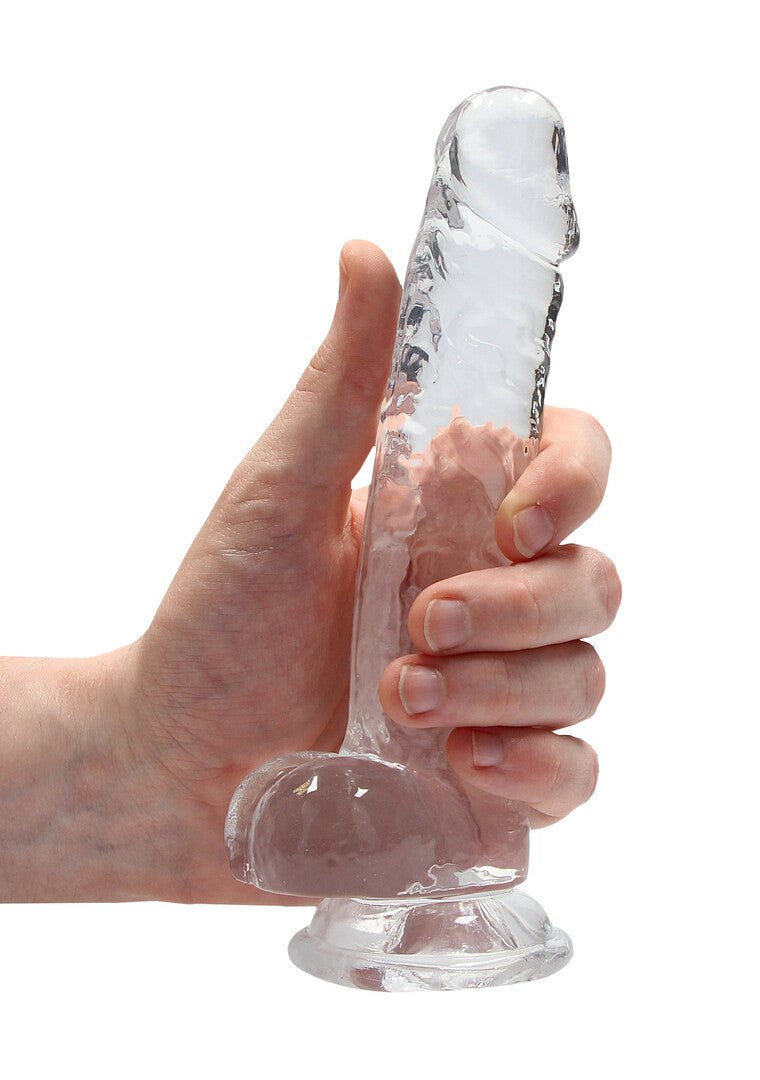 RealRock Realistic Dildo With Balls 7" / 18 cm