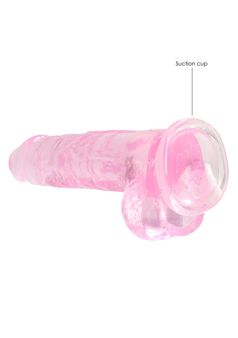 RealRock Realistic Dildo With Balls 8" / 21 cm