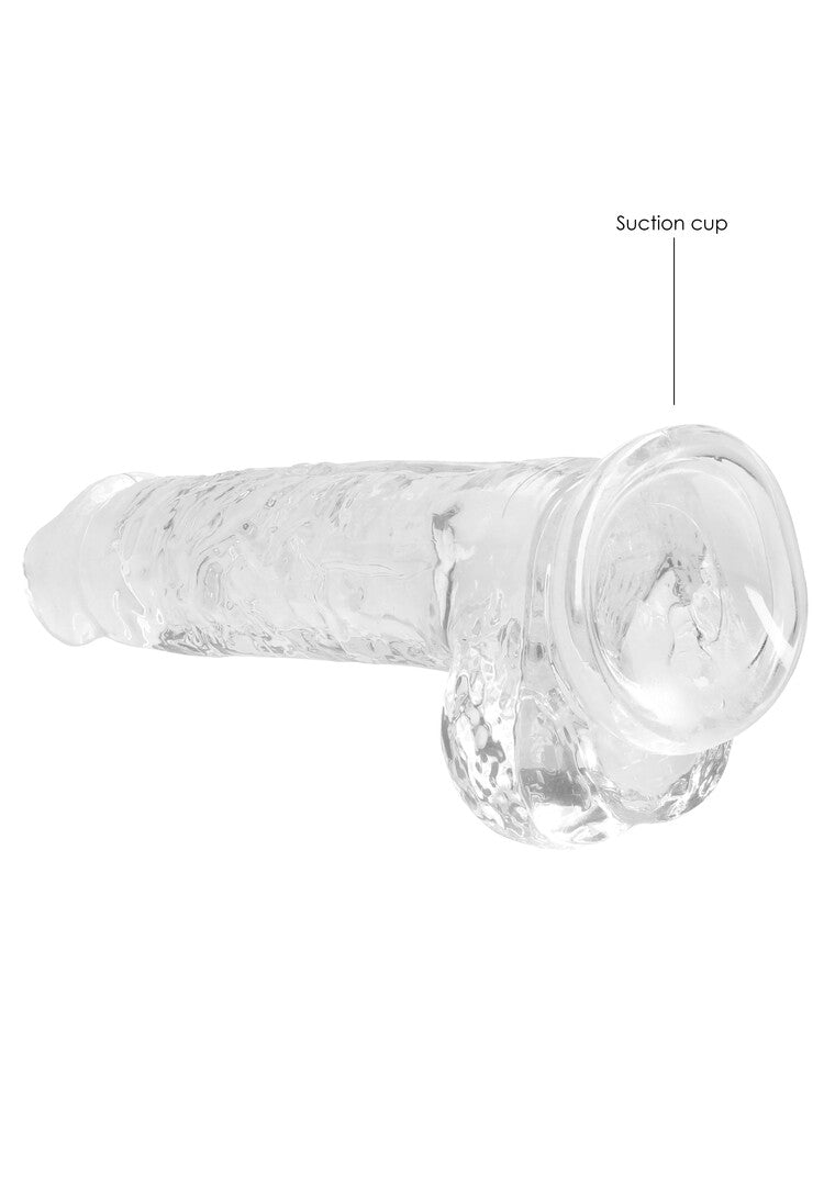 RealRock Realistic Dildo With Balls 8" / 21 cm
