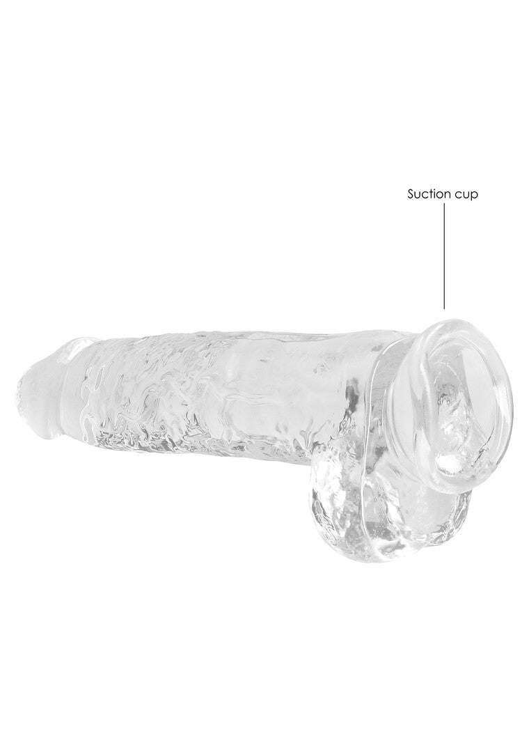 RealRock Realistic Dildo With Balls 9" / 23 cm