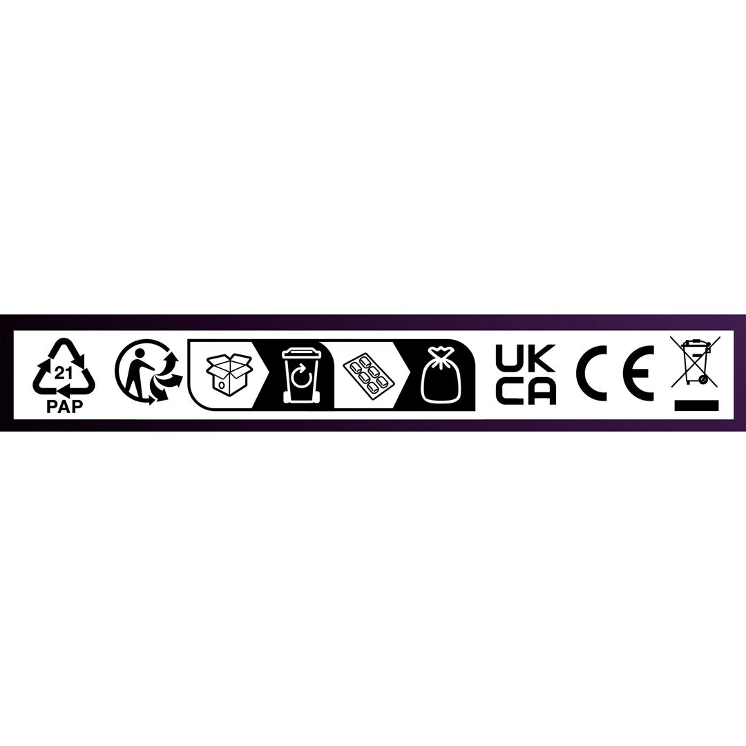 RealRock LED Vibrating Straight Cock 8" / 20 cm