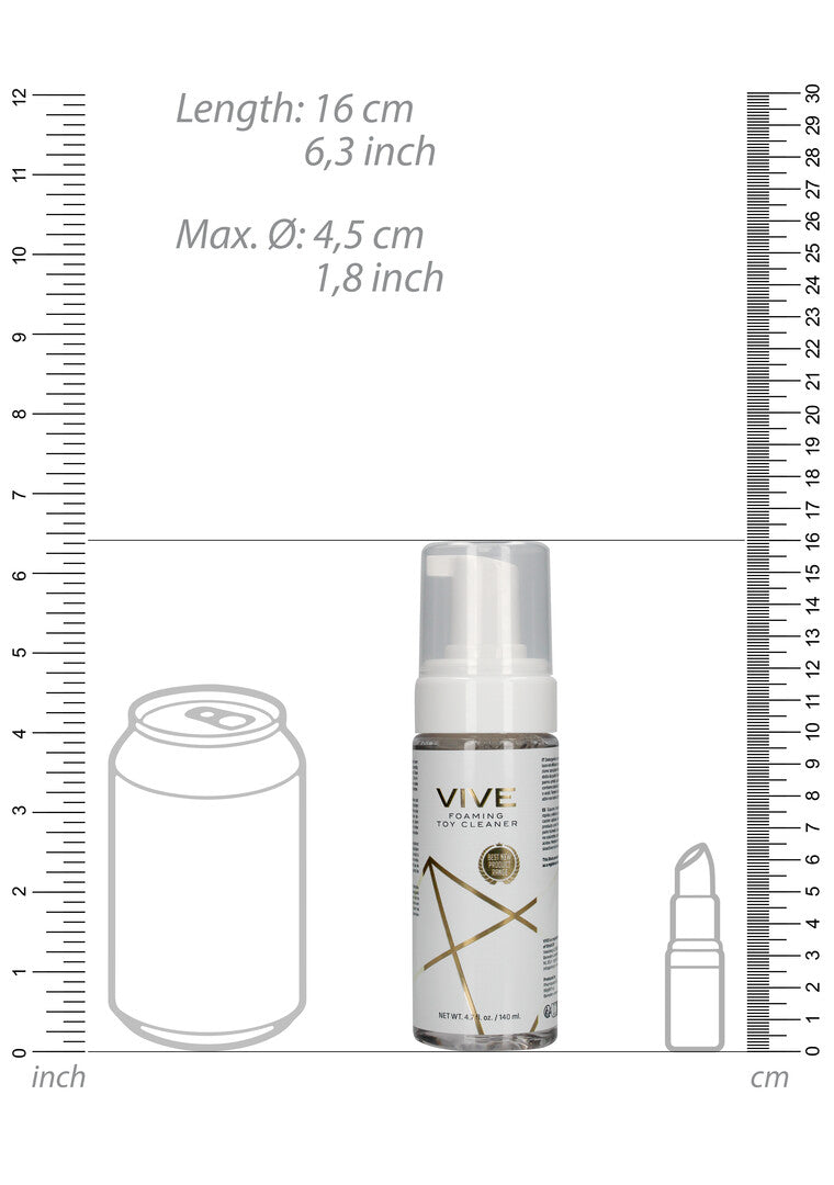 Vive 140ml Foaming Toy Cleaner