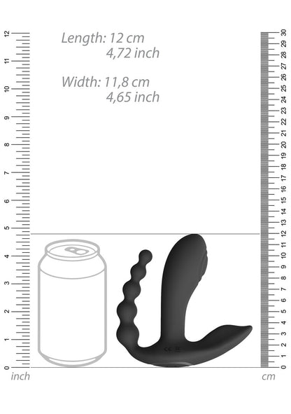 Vive Kata Pulse Wave Vibrating Double Penetration Vibrator