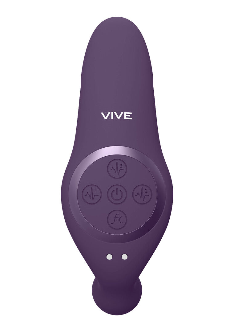 Vive Kata Pulse Wave Vibrating Double Penetration Vibrator