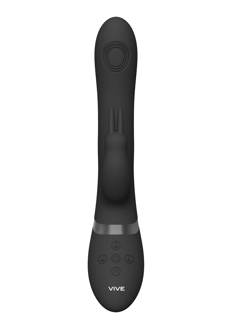 Vive Rini Pulse Wave Vibrating Double Penetration Rabbit