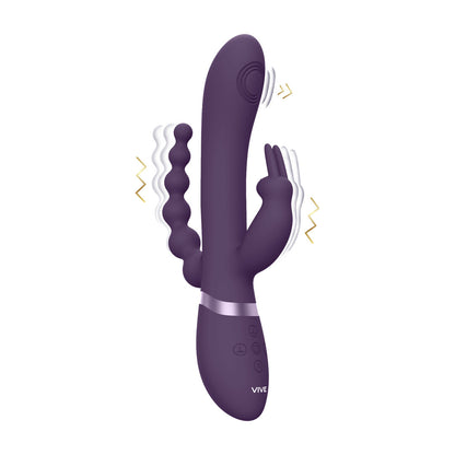 Vive Rini Pulse Wave Vibrating Double Penetration Rabbit