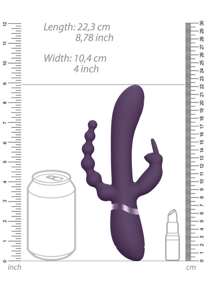 Vive Rini Pulse Wave Vibrating Double Penetration Rabbit