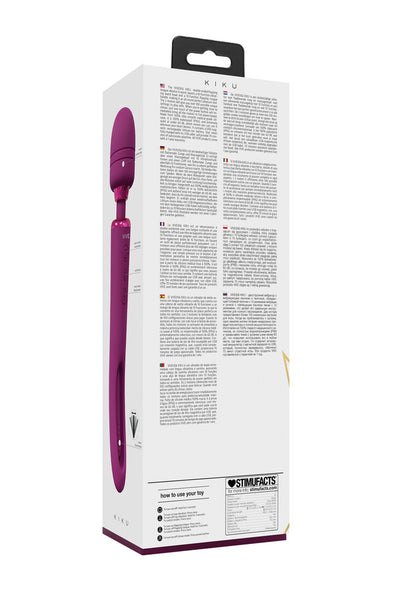 Vive Kiku Double Ended Wand With Innovative G-Spot Flapping Simulator