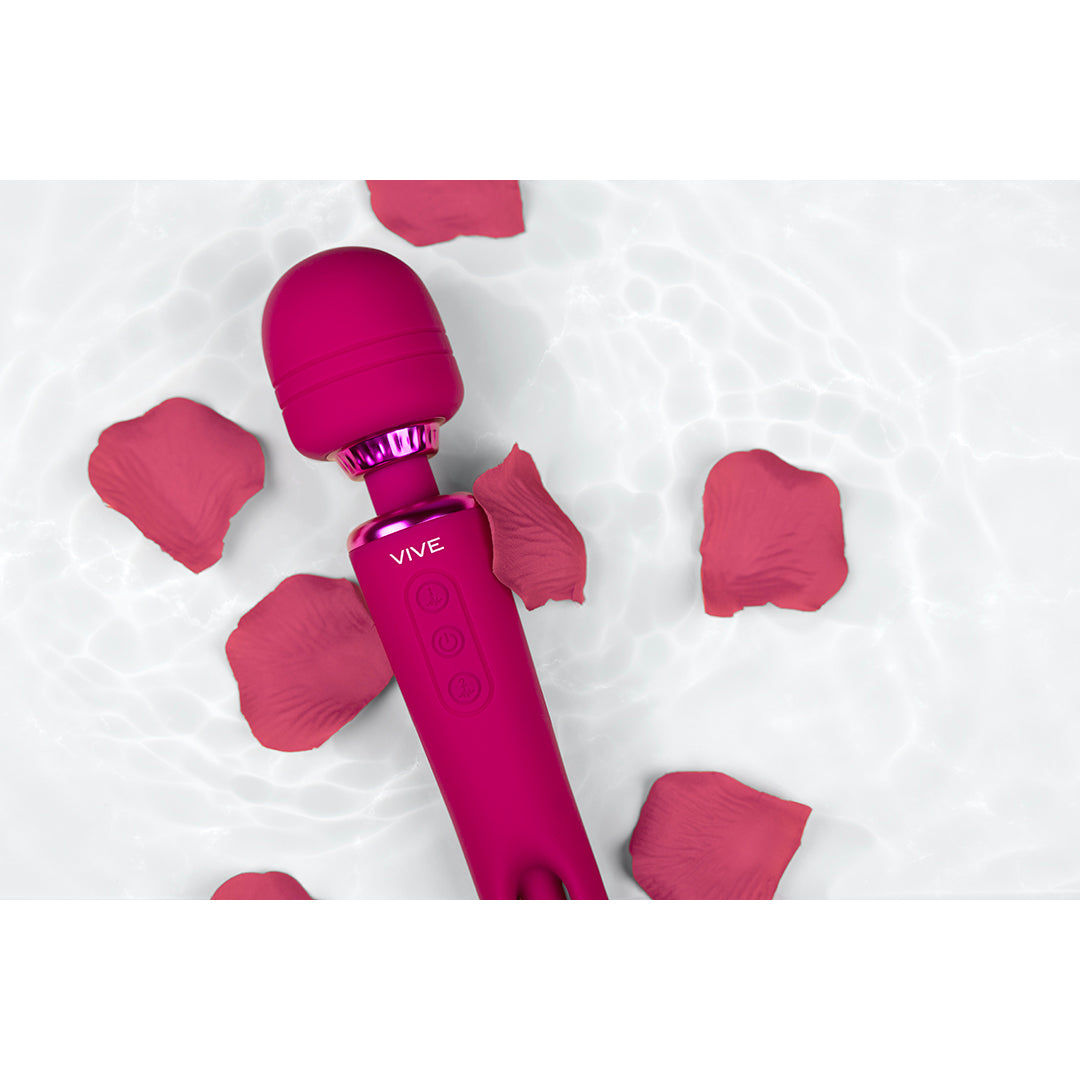 Vive Kiku Double Ended Wand With Innovative G-Spot Flapping Simulator