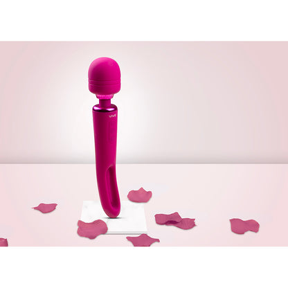 Vive Kiku Double Ended Wand With Innovative G-Spot Flapping Simulator