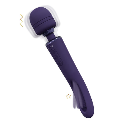 Vive Kiku Double Ended Wand With Innovative G-Spot Flapping Simulator
