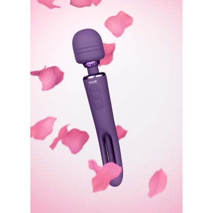 Vive Kiku Double Ended Wand With Innovative G-Spot Flapping Simulator