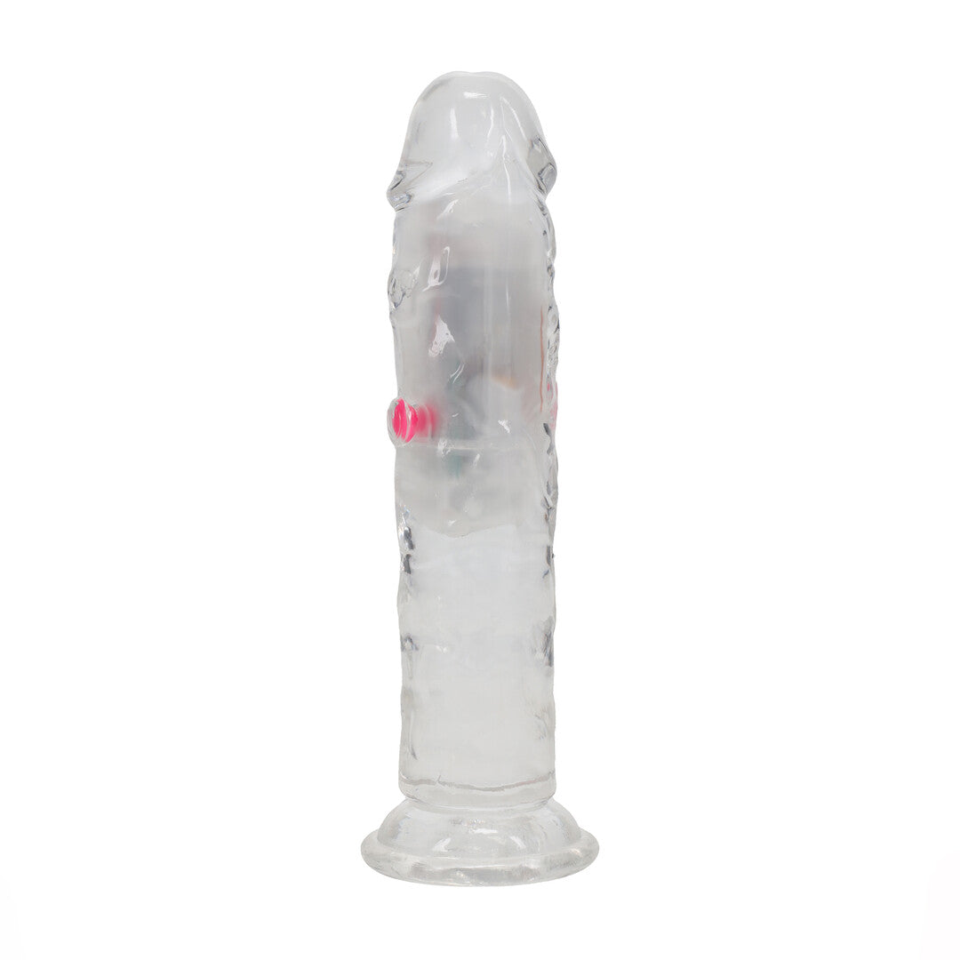 RealRock LED Vibrating Straight Cock 6" / 15 cm