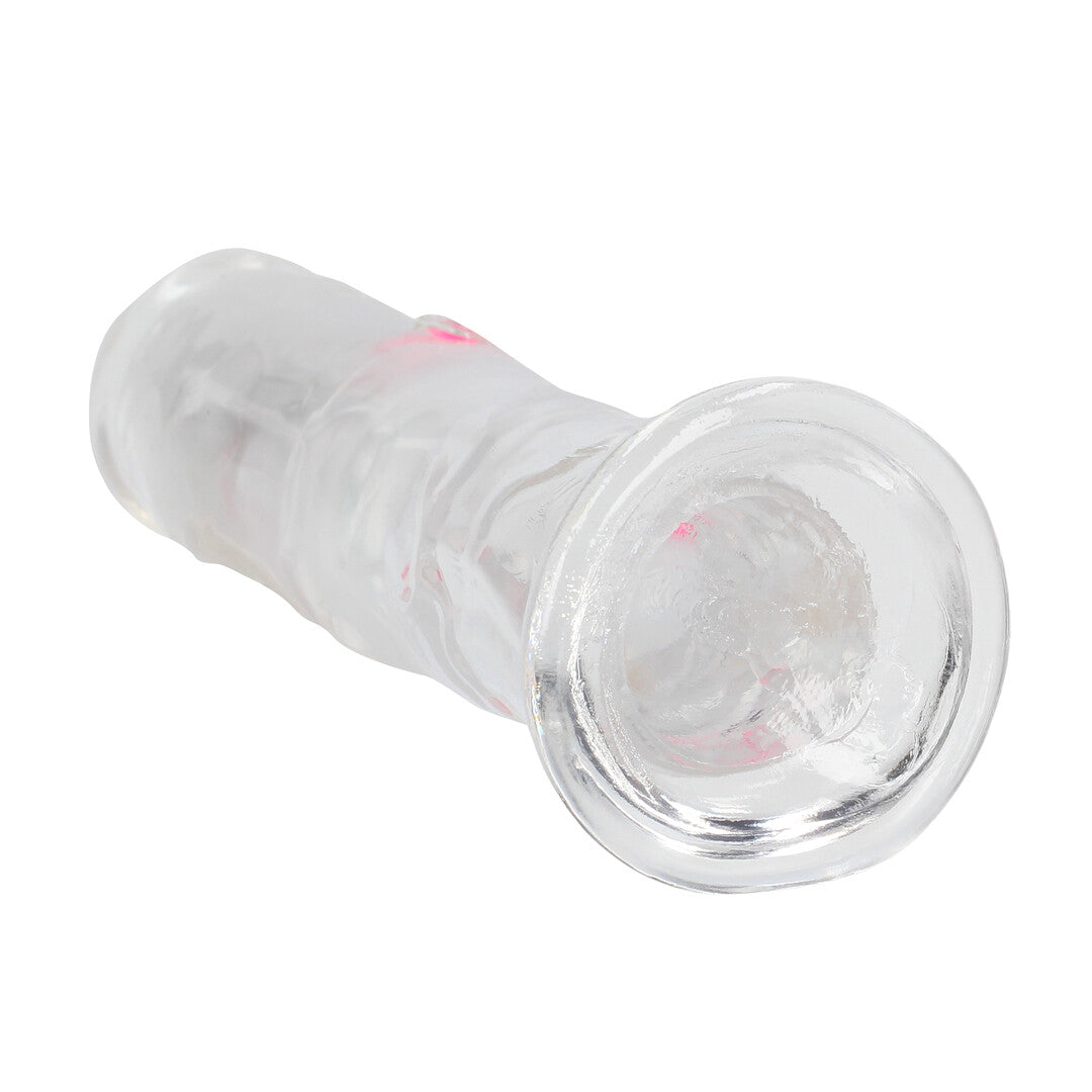 RealRock LED Vibrating Straight Cock 6" / 15 cm
