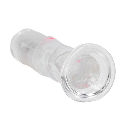 RealRock LED Vibrating Straight Cock 6" / 15 cm