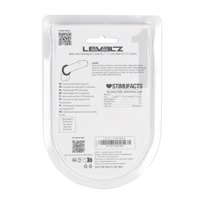 Levelz Cockring Set of 4