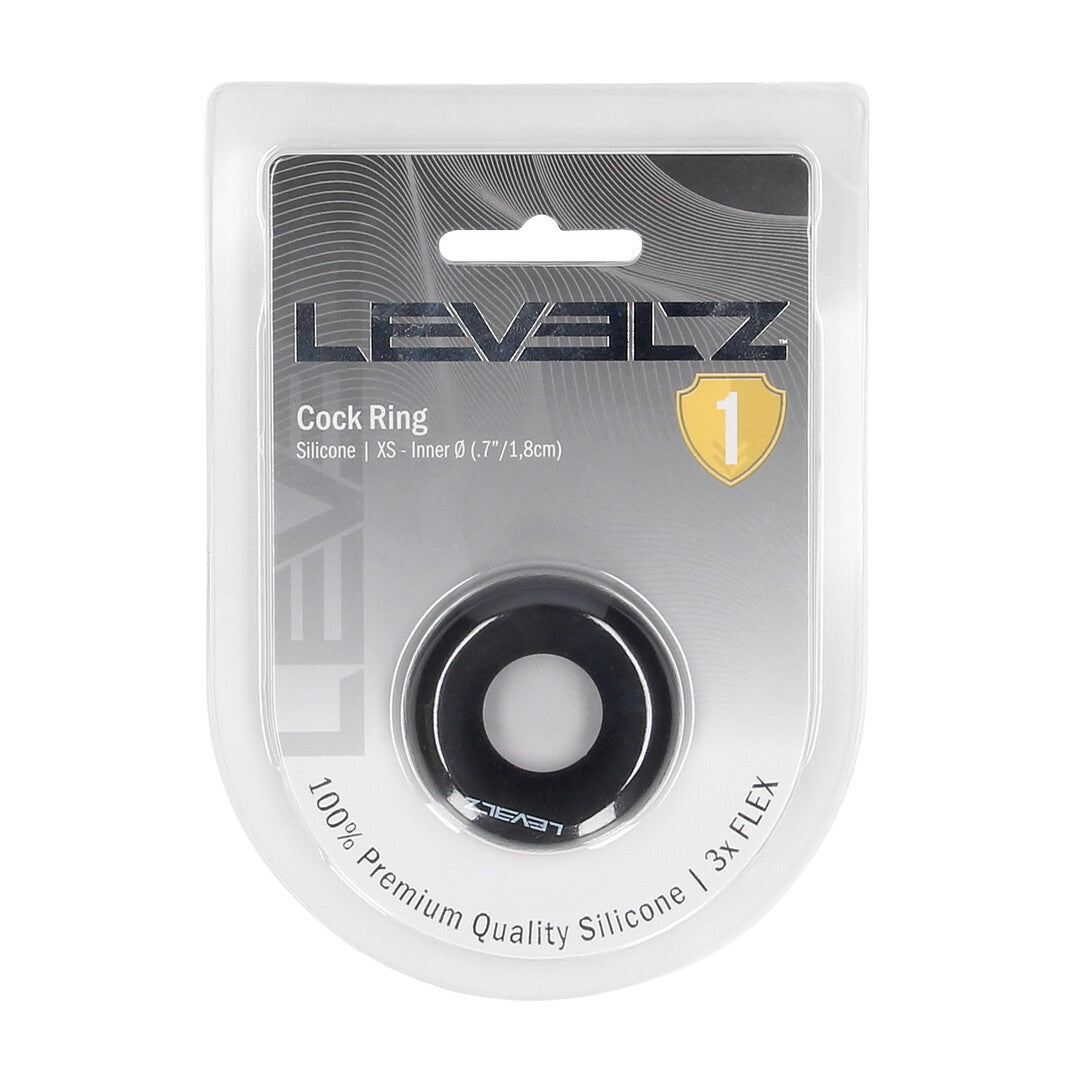 Levelz Solid Silicone Cockring XS