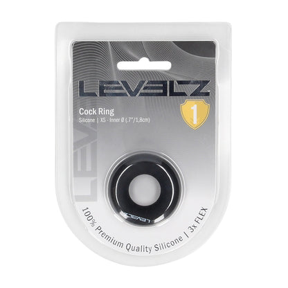Levelz Solid Silicone Cockring XS