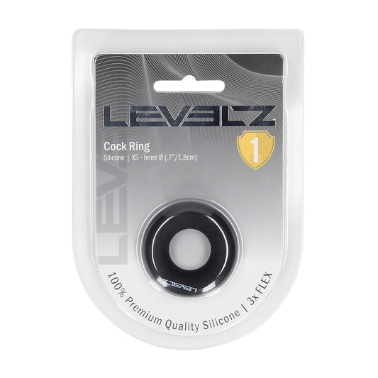 Levelz Solid Silicone Cockring XS