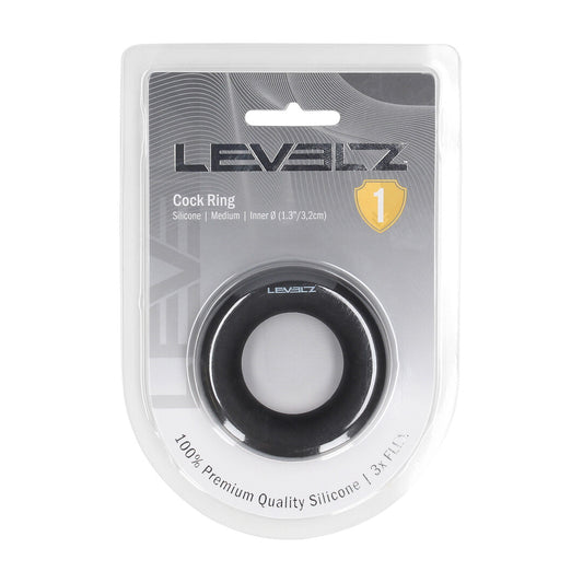 Levelz Liquid Silicone Cockring M