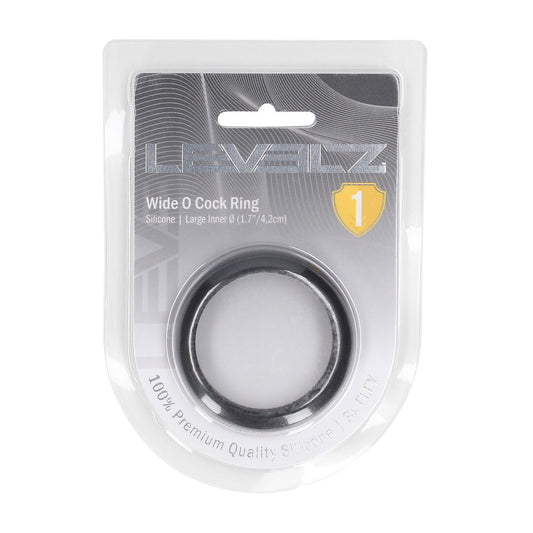 Levelz Wide O Silicone Cockring L 42mm