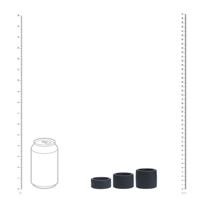 Levelz Liquid Silicone Ball Strap Set of 3 S/M/L