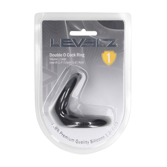 Levelz Double O Silicone Cockring L