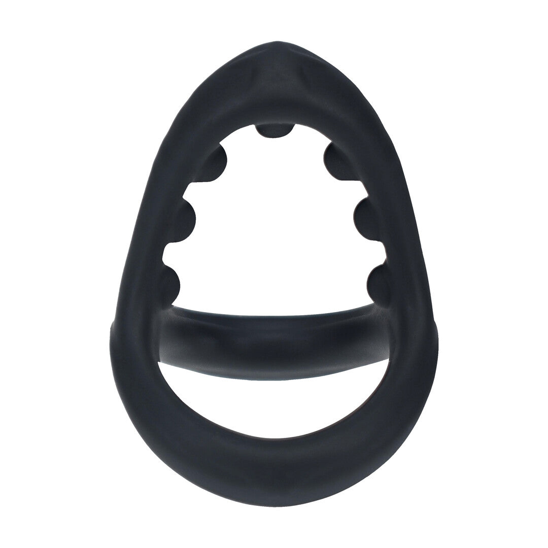 Levelz Soft Bead Grip Silicone Cock And Ball Ring