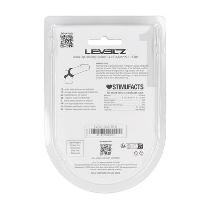 Levelz Double Ergo Silicone Cockring
