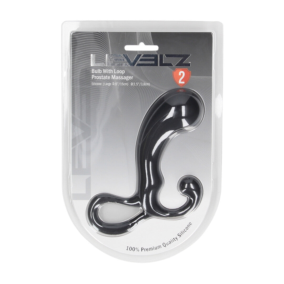 Levelz Bulb With Loop Silicone Prostate Massager L