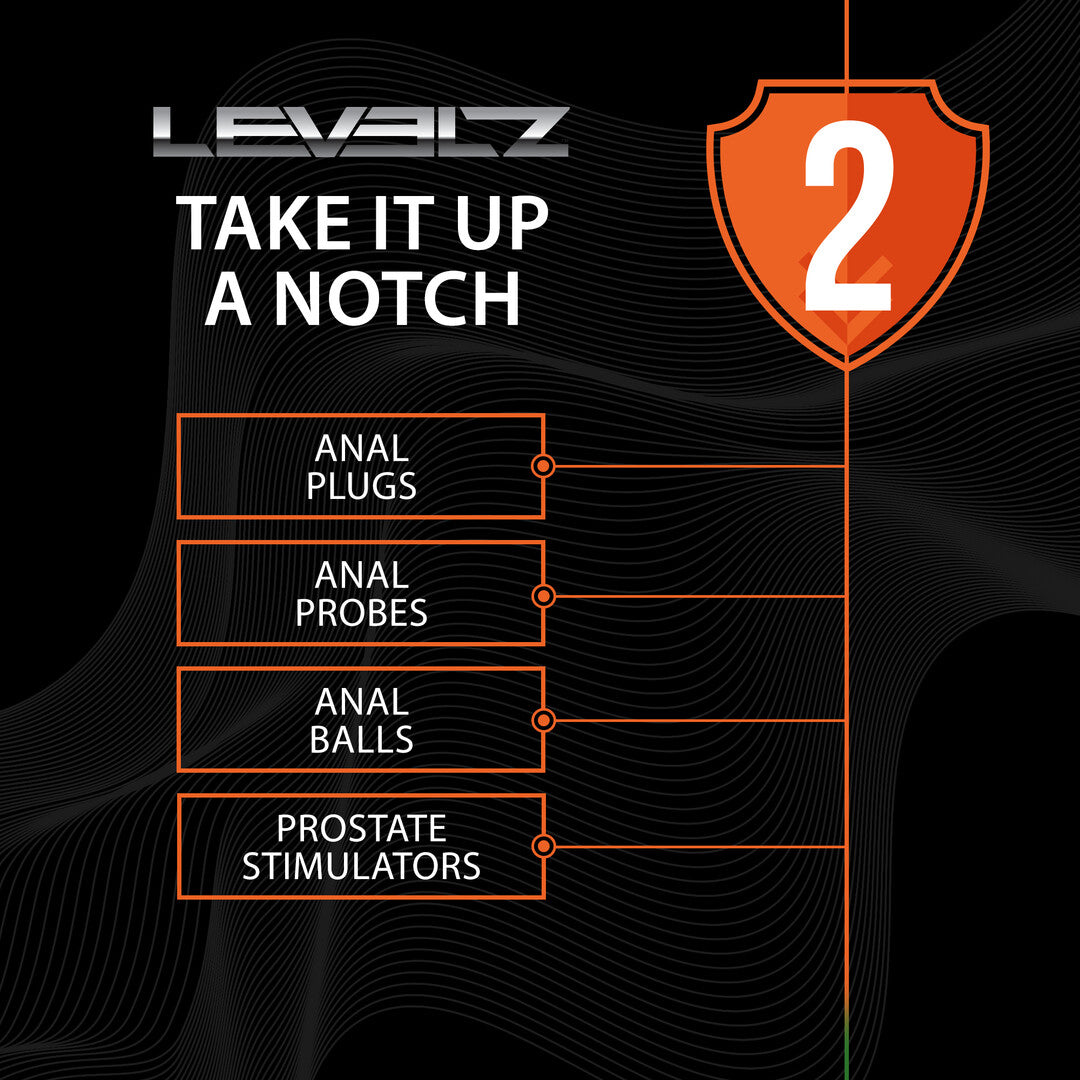 Levelz Bulb With Loop Silicone Prostate Massager L
