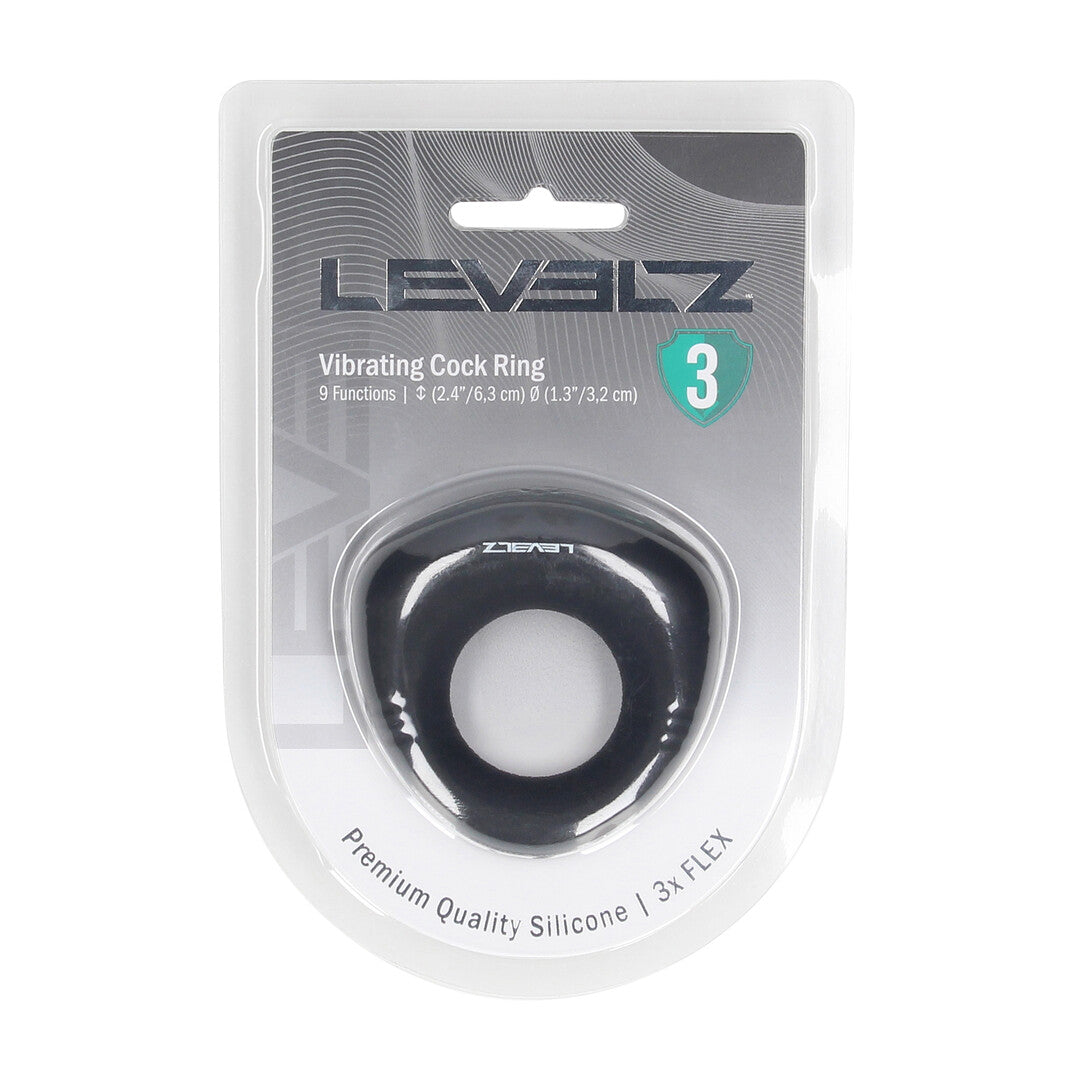 Levelz Sealed Liquid Silicone Vibrating Cockring