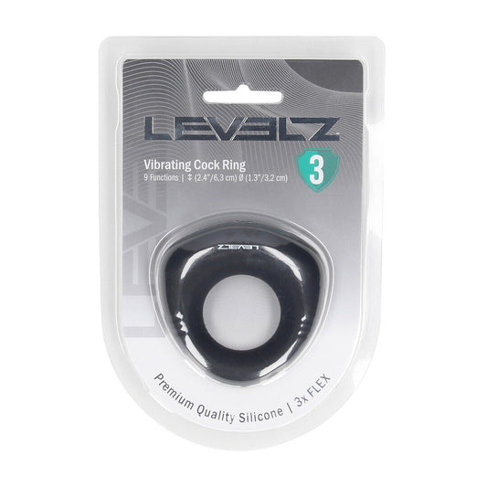 Levelz Sealed Liquid Silicone Vibrating Cockring