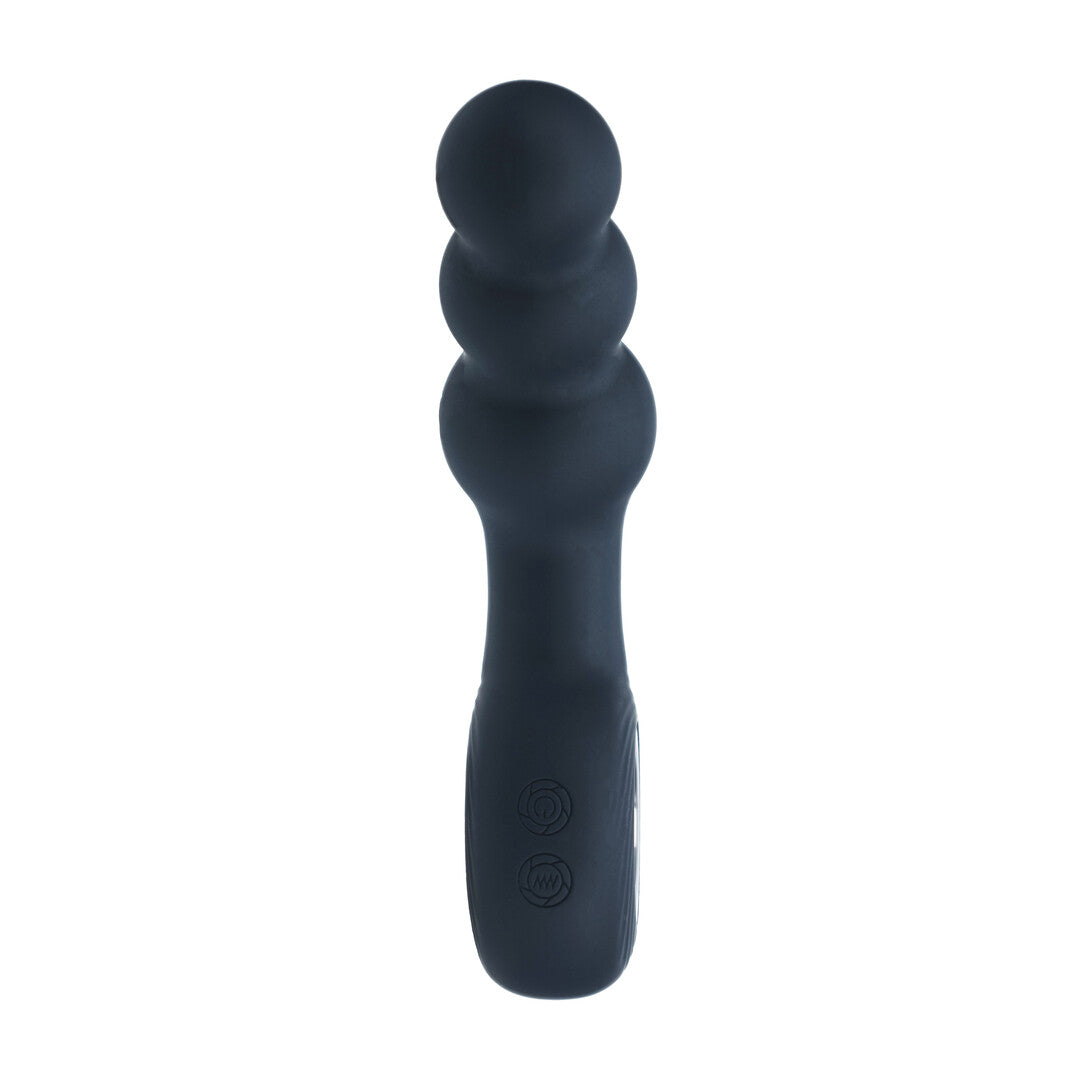 Levelz Vibrating Beaded Silicone Prostate Massager With Loop