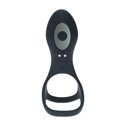 Levelz Vibrating Silicone Cock And Ball Ring With Shaft Loop