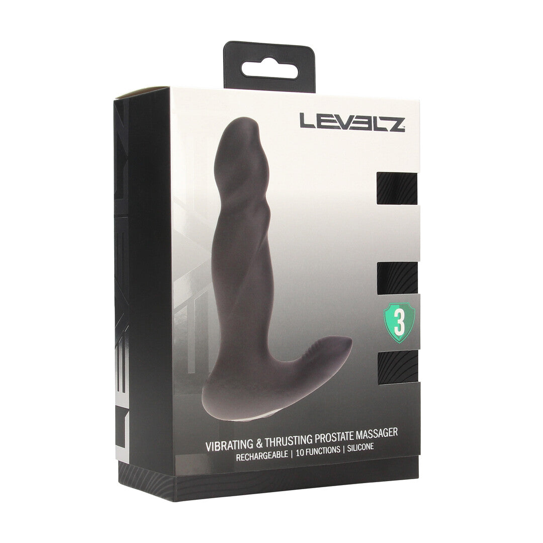 Levelz Vibrating And Thrusting Silicone Prostate Massager