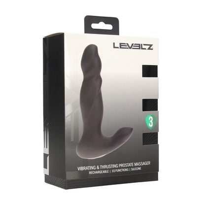 Levelz Vibrating And Thrusting Silicone Prostate Massager