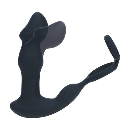 Levelz Remote Control Vibrating Thrusting Silicone Prostate Stimulator With Cockring