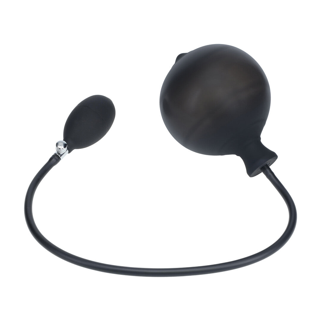 Levelz Ribbed Inflatable Silicone Anal Plug