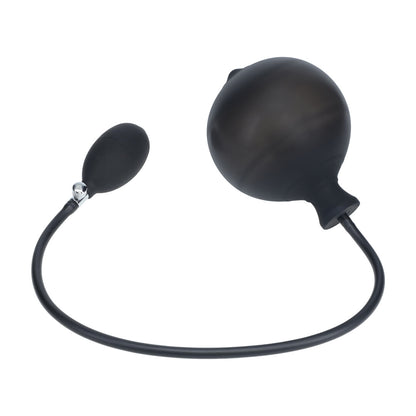 Levelz Ribbed Inflatable Silicone Anal Plug